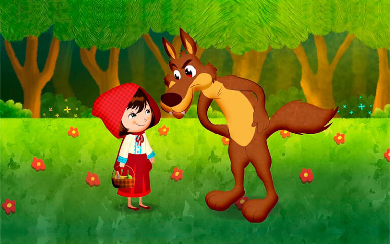 Caracteristicas Del Lobo Del Cuento De Caperucita Roja www.cuentosdeprincesas.com