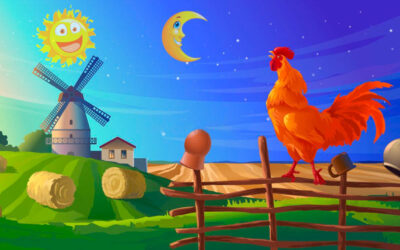 El Sol, la Luna y el Gallo