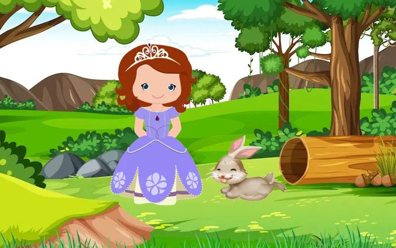 La Princesa Natalia y el Conejo Encantado